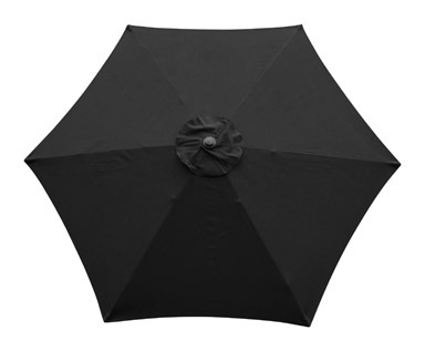 MARKET UMBRELLA BLACK 9'