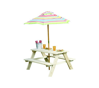 KIDS PICNIC TABLE + UMB