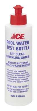 POOL WATER TEST BOTTLE