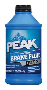 PEAK BRAKE FLUID 12 OZ