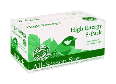 SUET CAKE HI ENERGY 8PK