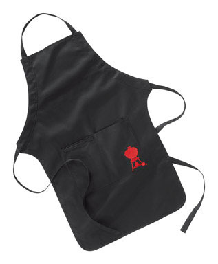 BLACK APRON WEBER