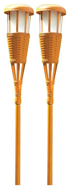 LED TIKI TORCH BMBOO 2PK