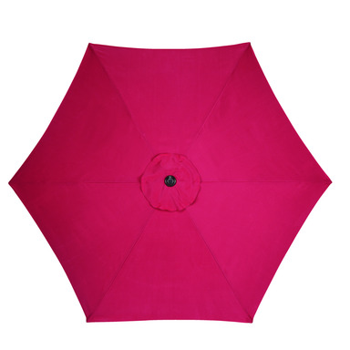 9' Red Market Umbrella