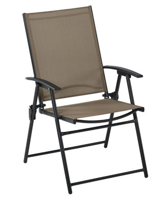 FOLDING SLING CHAIR TAN