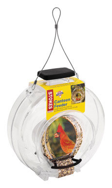 CANTEEN BIRD FEEDER CLR