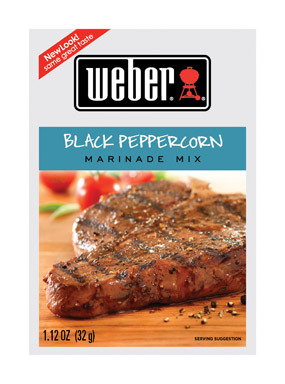 WEBER BLK PPRCRN MARINAD