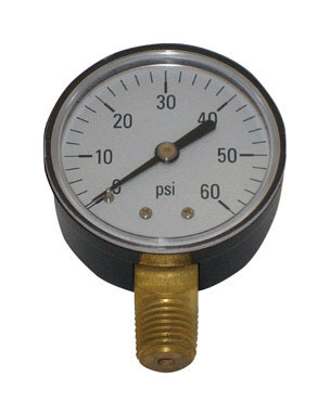 POOL PRESSURE GAUGE LM