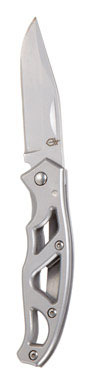 Gerber Paraframe Mini Silver High Carbon Stainless Steel 5.25 in. Knife
