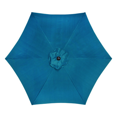 9' Ocean Blue Market Umbrella
