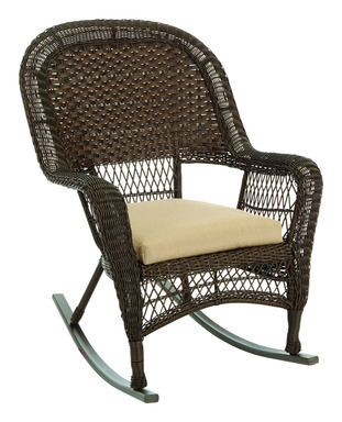 ace wicker rocking chair