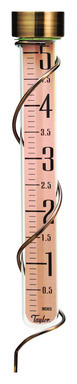 RAIN GAUGE 27"HX5"CAP