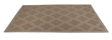 OUTDOOR REVERS RUG-BEIGE