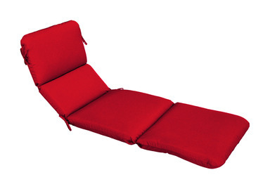 CHAISE CUSHION - RED 74"