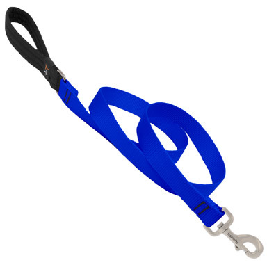 DOG LEASH 6FT 1" BLUE