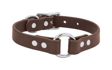 DOG COLLAR 3/4INX15IN BRAHMA BRN