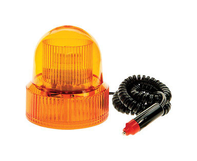 LED FLSHG AMBER MGNTC