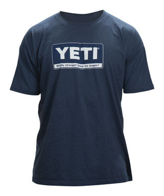 TSHIRT SS LG NVY YETI