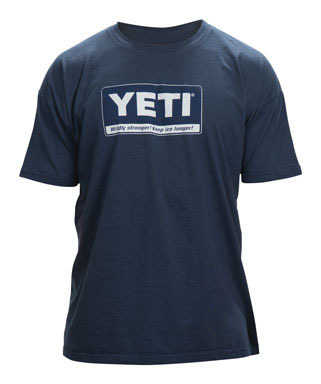 TSHIRT SS XL NVY YETI