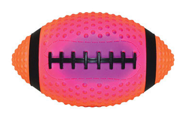 FOOTBALL RUBBER NEON8.5"