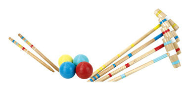 4 Player Croquet Set