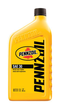 Quart Pennzoil SAE30 Motor Oil