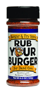 6.5OZ Burger & Fry Spice BBQ Rub