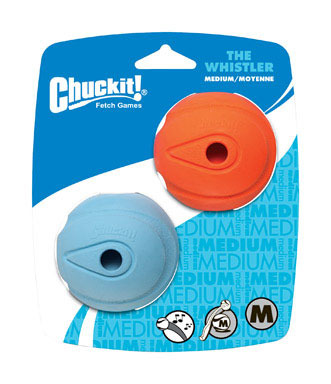 Chuckit! Whistler Assorted Whistler Rubber Dog Toy Medium  2