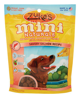 MINI SALMN DOG TREAT6OZ