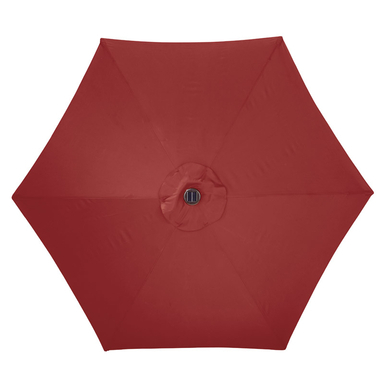 Solar Umbrella 9' Red