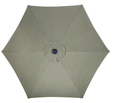 Solar Umbrella 9' Taupe