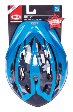 BIKE HELMET BLUE AGE5-8