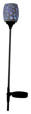 CERAMIC STAKE W/BLU LGHT