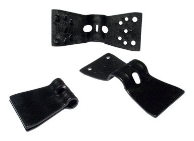 Coolaroo Btterfly Clips Blk 20pk