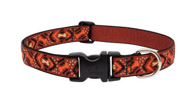 DOG COLLAR 16-28" ADJ DWNUN