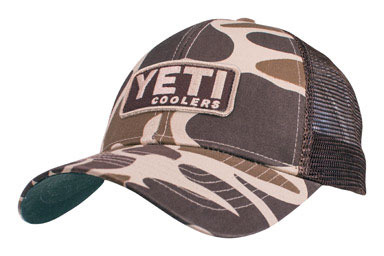 YETI CAMO HAT WITH PATCH