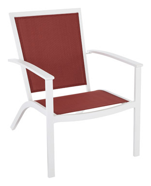 YUKON STACK CHAIR RED