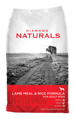 DIAMOND DOG FOOD NAT LAMB/RC 40#