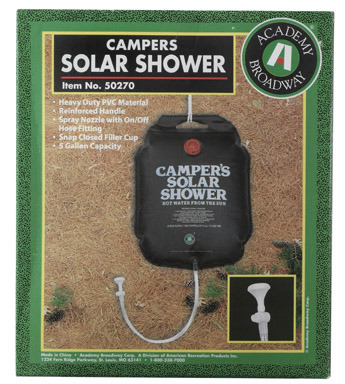 SHOWER SOLAR CAMPER 5GAL