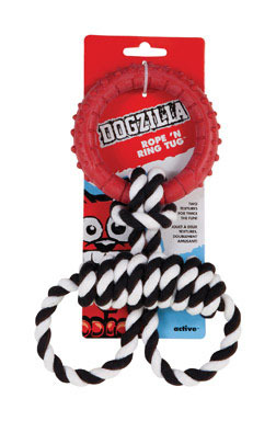 ROPE N RING DOG TOY