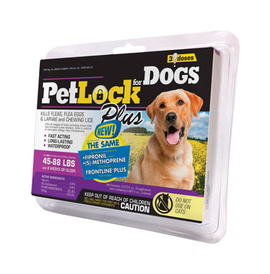 FLEA/TICK F/DOG 45-88LB