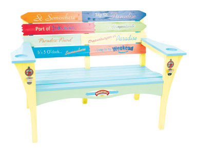 MARGARITAVILLE BENCH