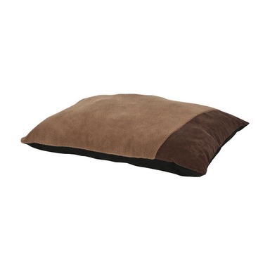 Petmate Brown Accent Polyester Pet Bed Pillow 6 in. H X 36 in. W X 27 in. L