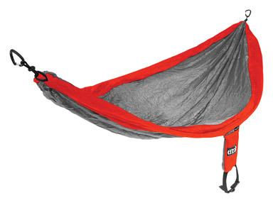 SINGLE ORNG/GREY HAMMOCK