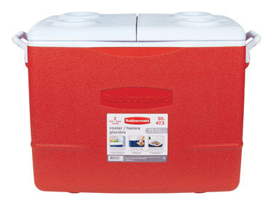 COOLER VICTORY 50QT RED