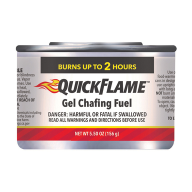 Sterno Quick Flame Silver Chafing Fuel 2.24 in. H X 3.36 in. W X 3.36 in. L 1 pk