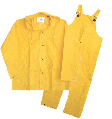 RAINSUIT PVC YELLOW XL