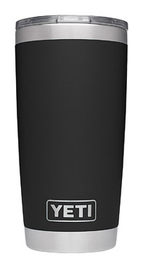 TUMBLER RAMBLER 20OZ BLK