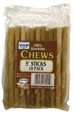 RAWHIDE TWISTSTIX 5"18PK