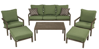 DEEP SEAT SET OAKMNT 6PC